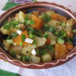 Деруны из картофеля и тыквы