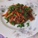 Блины с грибами