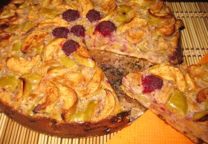 Пирог с яблоками