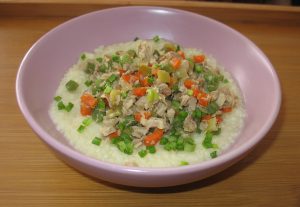 Кус-кус с овощами и перепелкой