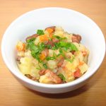 Котлетки из картофельного пюре и творога