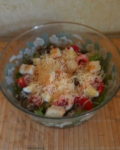 Цезарь с креветками