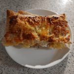 Заливной пирог с рыбными консервами